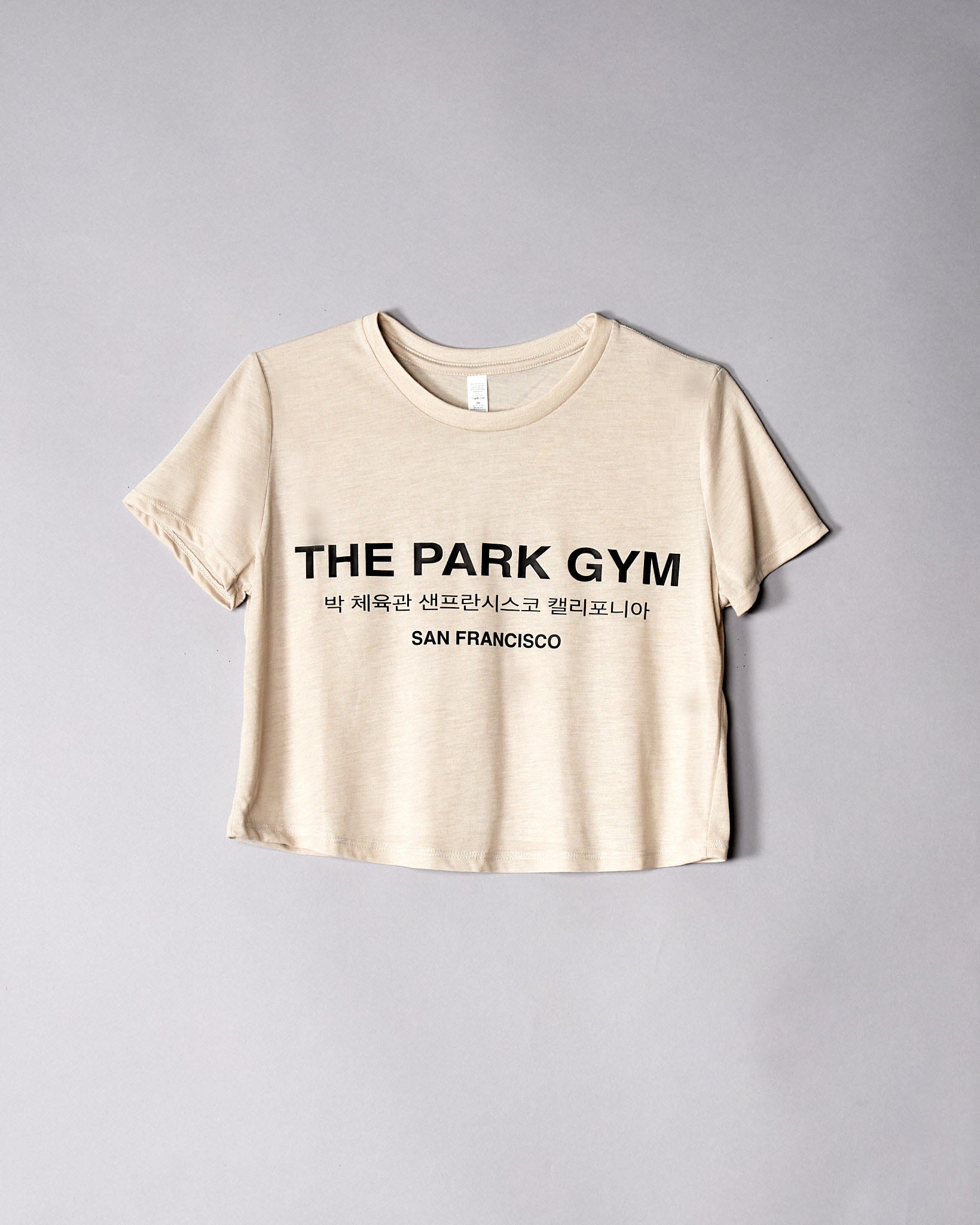 Cropped Tee (Cream)