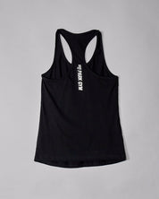 Racer Back Tank Top (Black)